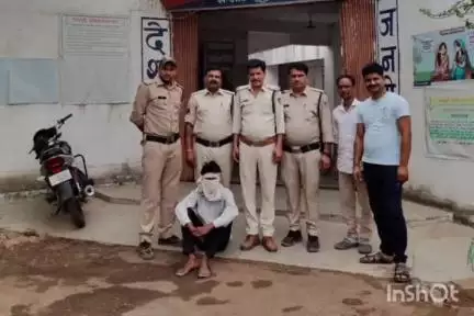पोहरी: पोहरी-छर्च थाना क्षेत्र में 23 वर्षीय युवती से दुष्कर्म, पुलिस ने आरोपी युवक को गिरफ्तार कर भेजा जेल