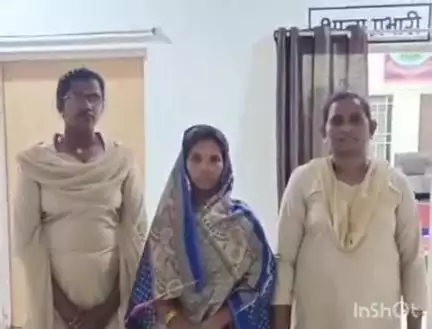 वाड्रफनगर: सरना गांव में पैतृक भूमि को फर्जी तरीके से बेचने के मामले में एक महिला को किया गया गिरफ्तार