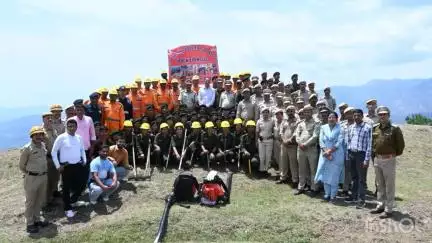 भलेई: वन मंडल डलहौजी ने वनों में आग की रोकथाम के लिए मॉक ड्रिल का आयोजन किया