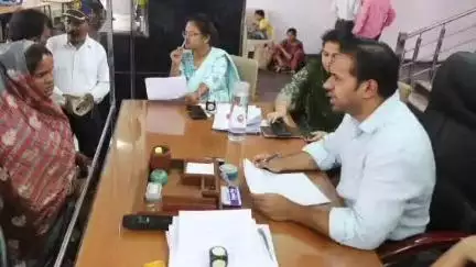 सागर नगर: कलेक्टर कार्यालय में जनसुनवाई, 204 आवेदनों पर हुई कार्रवाई