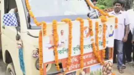 উদয়পুর: ধন্য মানিক্য মুক্তমঞ্চ থেকে বিকশিত কৃষির বার্তা – আয় দ্বিগুণ ও প্রযুক্তি ছোঁয়ায় মাতাবাড়ির কৃষি এগিয়ে চলেছে বলেন MLA