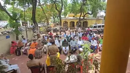 वैजापूर: वैजापूर पोलिस ठाण्यात शांतता समितीची बैठक संपन्न