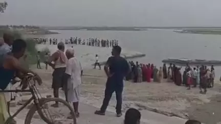 गोला: गोला इलाके के पक्का घाट पर सरयू नदी में डूबने से 10 साल के बच्चे की मौत