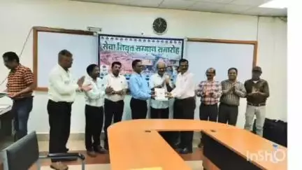 डौण्डीलोहारा: क्रमिक विभाग लौह अयस्क समूह दल्ली राजहरा द्वारा मुख्य महाप्रबंधक सभागार में सेवानिवृत्त सम्मान समारोह का किया गया आयोजन