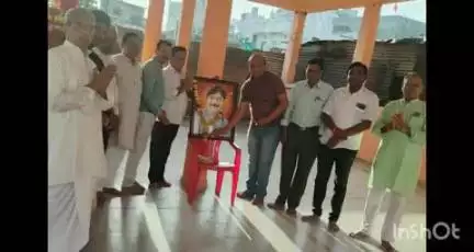 देऊळगाव राजा: दुर्गापुरा येथे शहर भाजपाच्या वतीने लोकनेते स्वर्गीय गोपीनाथ मुंडे यांच्या स्मृतीस अभिवादन