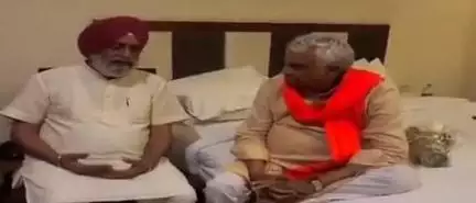 श्रीकरणपुर के वरिष्ठ भाजपा नेता व पूर्व मंत्री सुरेंद्र पाल सिंह टीटी ने मंत्री किरोड़ी लाल मीणा से की मुलाकात