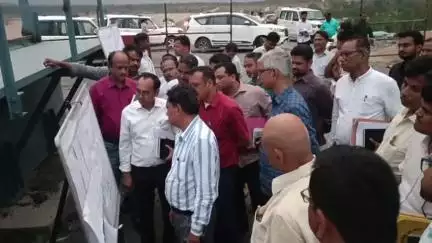 दुधि: मुख्य अभियंता ने अमवार कनहर सिंचाई परियोजना का किया औचक निरीक्षण, दिए निर्देश