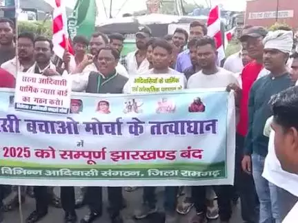 रांची पटना रोड नया मोड़ के पास जाम रामगढ़ झारखंड