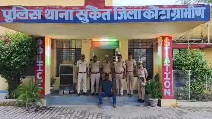 रामगंजमण्डी: सलावद रोड़ से सुकेत पुलिस ने देशी कट्टा और जिंदा कारतूस के साथ एक आरोपी को किया गिरफ्तार