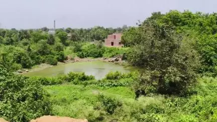 गोविंदपुर: कर्माटांड़ मौजा के फकीरडीह साहेबगंज चौक स्थित सार्वजनिक तालाब पर भूमाफियाओं का कब्जा