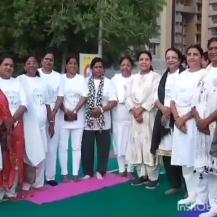 ઘાટલોડિયા: સરખેજ ખાતે લાકુલિશ યોગ યુની ખાતે મેયરની હાજરીમાં યોગ શિબિર