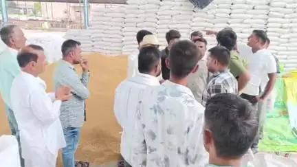 पचपहाड़: भवानीमंडी की कृषि उपज मंडी से किसानों के 20 क्विंटल गेहूं चोरी, प्रदर्शन की दी चेतावनी