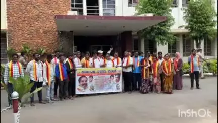 ಶಿವಮೊಗ್ಗ: ನಟ ಕಮಲ್ ಹಾಸನ್ ಬಂಧಿಸುವಂತೆ ನಗರದಲ್ಲಿ ಎಸ್ಪಿ ಮಿಥುನ್ ಕುಮಾರ್ ಗೆ ಮನವಿ