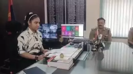 शाहजहांपुर: महिला सशक्तिकरण को बढ़ावा देने के लिए ओशीन अनेजा को 1 दिन के लिए बनाया गया एसपी, फरियादियों की सुनी समस्याएं