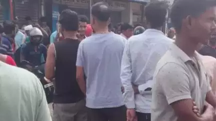 चान्हो: झारखंड बंद का चान्हो में दिखा असर, बीजुपाड़ा में सड़क जाम