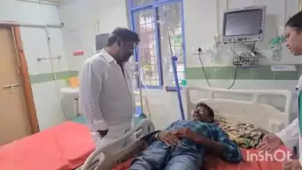 జిల్లా ఆసుపత్రిలో ఆకస్మిక తనిఖీలు నిర్వహించిన ఎమ్మెల్యే బోనెల విజయ్ చంద్ర