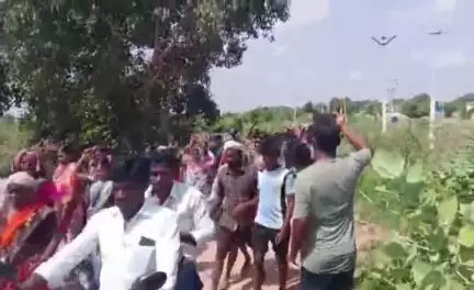 అలంపూర్: పెద్ద ధన్వాడ గ్రామ సమీపంలో నిర్మిస్తున్న ఇథనాల్ పరిశ్రమను ముట్టడించిన మహిళలు #localissue