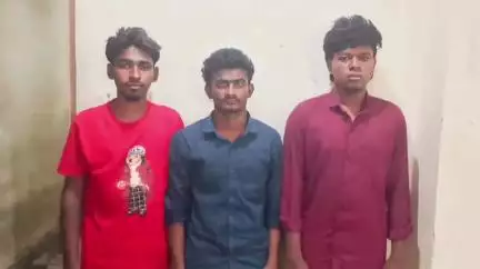 தூத்துக்குடி: T.சவேரியார்புரத்தில் திருமண வீட்டில் அரிவாளுடன் நடனமாடிய பல்வேறு வழக்குகளில் தொடர்புடைய ரவுடிகள் 3 பேர் கைது
