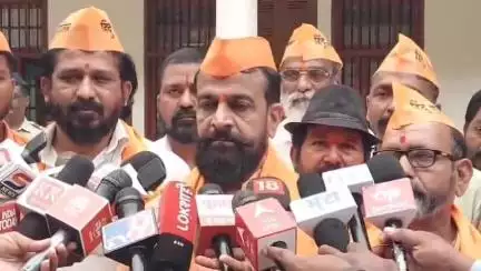 करवीर: विशाळगडावर उरूस साजरा केल्यास उधळून लावू - हिंदू एकता आंदोलनाचे प्रदेशाध्यक्ष नितीन शिंदे यांचा इशारा