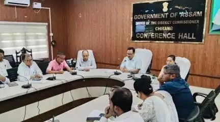 দাংতল ৰাজহ চক্ৰ: কাজলগাঁৱত ডিডিচিৰ বৈঠক অনুষ্ঠিত, উপস্থিত জিলা আয়ুক্ত যতীন বৰা