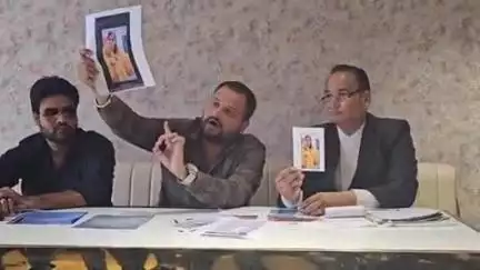 लाडपुरा: पूर्व पति ने छावनी के निजी होटल में प्रेस कॉन्फ्रेंस में महिला द्वारा लगाए गए सभी आरोपों को झूठा बताया