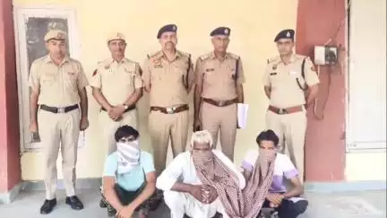 थानेसर: किरमच में बच्चे से हुई मामूली कहासुनी में पिता की हत्या करने के आरोप में पुलिस ने मुख्य आरोपी समेत 3 को किया गिरफ्तार