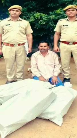 वैर: वैर थाना पुलिस ने अवैध शराब की बिक्री करते एक व्यक्ति को किया गिरफ्तार, 365 पव्वे बरामद