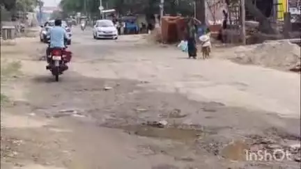 सलोन: सलोन कस्बे से परशदेपुर बाईपास जाने वाला मार्ग बदहाल, स्थानीय लोग और राहगीर हो रहे दुर्घटना का शिकार