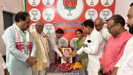 भिंड नगर: PWD कॉलोनी में भाजपा जिला कार्यालय पर मनाई गई पूर्व प्रदेश अध्यक्ष की जयंती