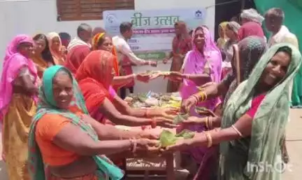 घाटोल: चंदूजी का गढ़ा और पड़ोली गोवर्धन में बीज उत्सव 2025 का आयोजन, 'बीज बचाओ, पर्यावरण बचाओ' कार्यक्रम