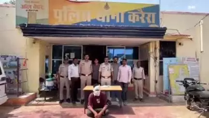 करेरा: करैरा पुलिस ने जिंदा कारतूस के साथ 315 बोर का दुनाली कट्टा सहित एक आरोपी को किया गिरफ्तार