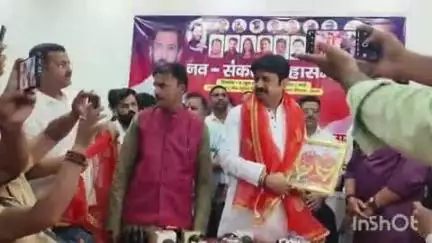 आरा: पूर्व एमएलसी हुलास पांडे का आरा के सर्किट हाउस में प्रेस कॉन्फ्रेंस का आयोजन
