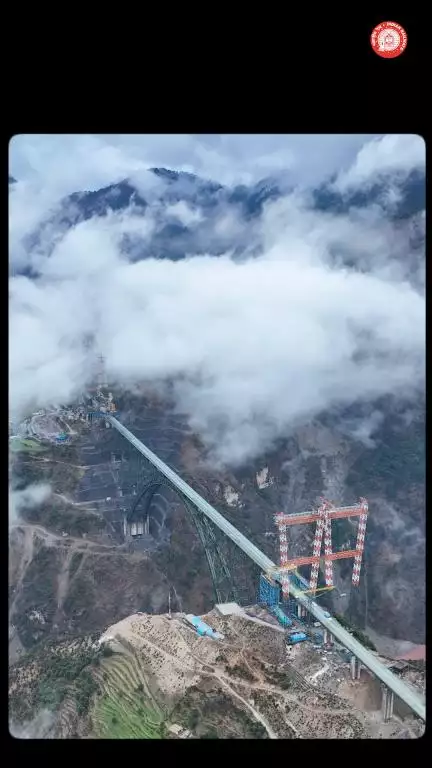 Not just a bridge but a marvel full of hope and opportunity...

#ChenabBridge #JammuandKashmir