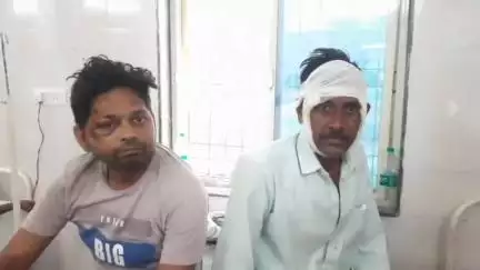 भिंड नगर: प्रतापपुरा पेट्रोल पंप के पास अज्ञात वाहन ने बाइक को मारी टक्कर, दो लोग घायल