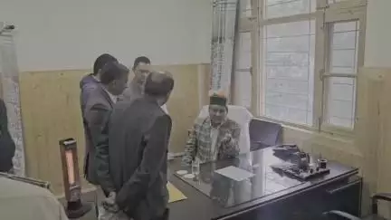 कल्पा: केबिनेट मंत्री जगत सिंह नेगी से रिकांगपिओ में मिले लोग, सुनाई अपनी समस्याएं