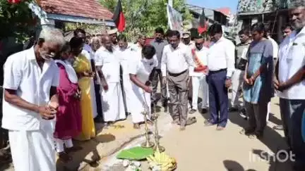 செந்துறை: முள்ளுக்குறிச்சி உள்ளிட்ட பகுதிகளில் பல்வேறு புதிய வளர்ச்சி திட்டப்பணிகளை தொடங்கி வைத்த அமைச்சர் எஸ்.எஸ்.சிவசங்கர்
