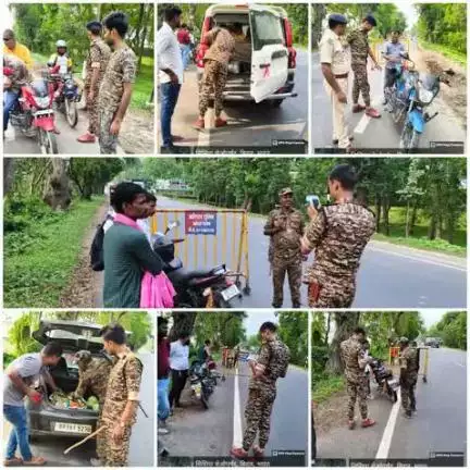 कटिहार जिलान्तर्गत आमजनों की सुरक्षा एवं अपराध नियंत्रण हेतु पूरे जिले में विशेष वाहन चेकिंग/रोको टोको अभियान जारी......