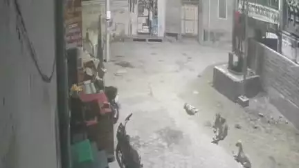 बीकानेर: देशनोक में युवक पर जानलेवा हमला, CCTV वीडियो आया सामने, पुलिस ने शुरू की जांच