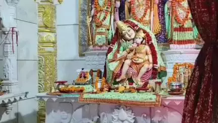 चौमूं: गोविंदगढ़ के हाड़ोता में श्री रघुनाथ जी महाराज की मूर्ति प्राण प्रतिष्ठा महोत्सव का आयोजन, 1100 महिलाओं ने निकाली यात्रा
