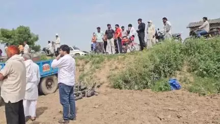 नूह: रहपुआ गांव में ट्रैक्टर से बाइक सवार की मौत, एक घायल