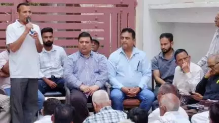 गगरेट: मुख्यमंत्री के गगरेट दौरे को लेकर ब्लॉक कांग्रेस गगरेट ने भंजाल में की बैठक