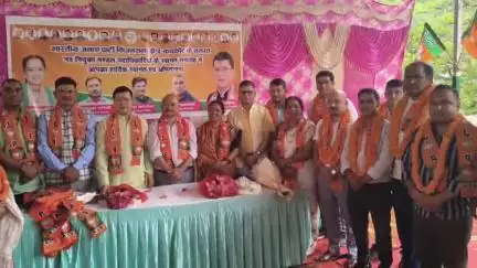 कपकोट: भाजपा देवलचौंरा, कपकोट, शिखर मंडल की नई कार्यकारिणी का स्वागत समारोह कपकोट में हुआ, विधायक सुरेश गढ़िया रहे मौजूद