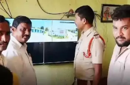 మాచారెడ్డి: భవానిపేట గ్రామంలో సిసి కెమెరాలను ప్రారంభించిన : మాచారెడ్డి ఎస్ఐ అనిల్