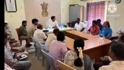 హిందూపురం తహసిల్దార్ కార్యాలయంలో వినాయక ఉత్సవ కమిటీలతో జాయింట్ కలెక్టర్ అభిషేక్ కుమార్ సమావేశం