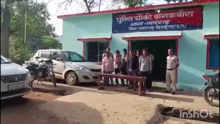 कनकबिरा घटौरा में पुलिस ने की बड़ी कार्रवाई, खेत में चल रहे जुआ अड्डे पर मारा छापा