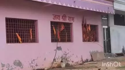 विदिशा नगर: गुरारिया हवेली में स्थित प्राचीन हनुमान मंदिर, राम जानकी मंदिर का निर्माण कार्य जारी