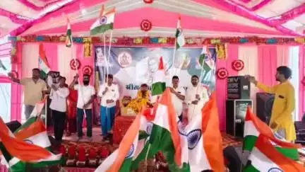 बड़ी सादड़ी: खाखरिया जी का खेड़ा गांव में श्रीमद् भागवत कथा का हुआ समापन, भव्य तिरंगा यात्रा भी निकली, सैकड़ों की संख्या में लोग मौजूद