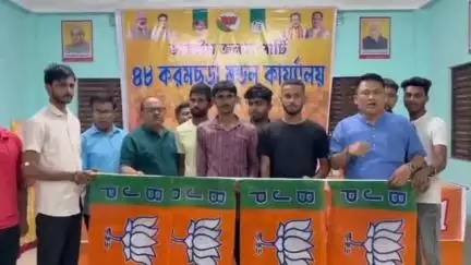 লংথরাই ভ্যালি: করমছড়া বিজেপি মণ্ডলের মনুঘাট কার্যালয়ে এক যোগদান সভার আয়োজন করা হয়