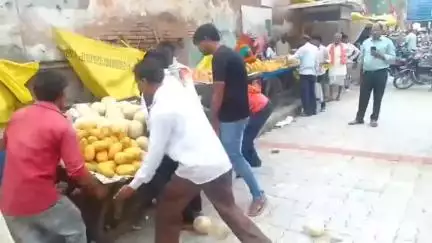 ब्यावरा: ब्यावरा नगरपालिका CMO ने शहर में अतिक्रमण हटाने की कार्रवाई की