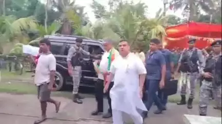 নন্দীগ্রাম ২: আমড়াতলা সমবায় সমিতিতে জয়ী সদস্যদের সংবর্ধনা জ্ঞাপন অনুষ্ঠানে আজ ঠাকুরচকে শুভেন্দু অধিকারী